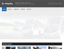 Tablet Screenshot of kingbus.com.br
